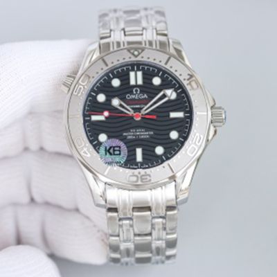 OMEGA Seamaster Diver 300M 2025 Co-Axial Master Chronometer  Black Dial